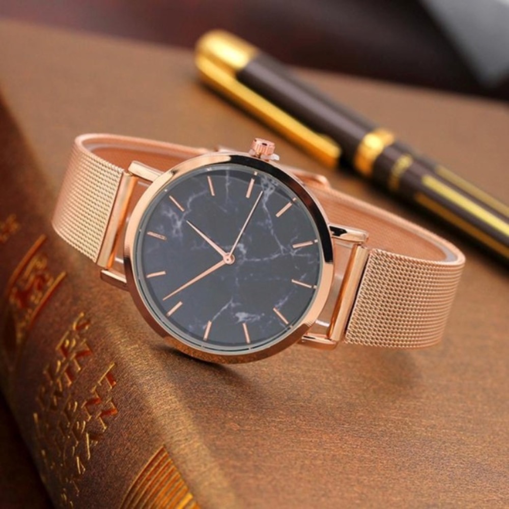 ❌SOLD ON MercariRESTOCKED!! Rose Gold Marble Watch